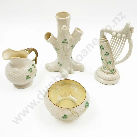 Four Pieces of Assorted Belleek