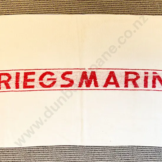 WW2 German Hand Towel from U-Boat