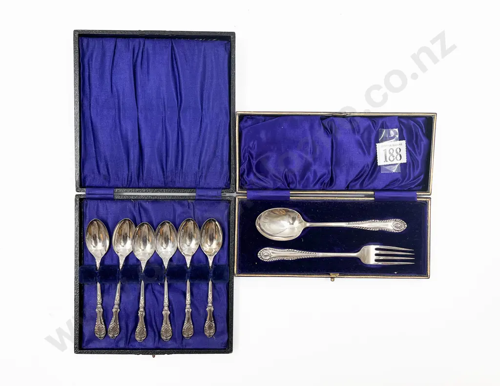Two Boxed Sets of S/S Cutlery Image 1++