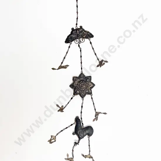 Vintage Decorative Silver Ornament