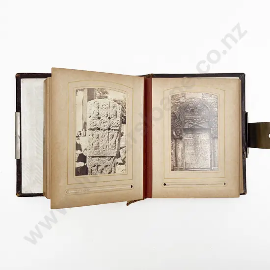Small Vintage Photo Card Album