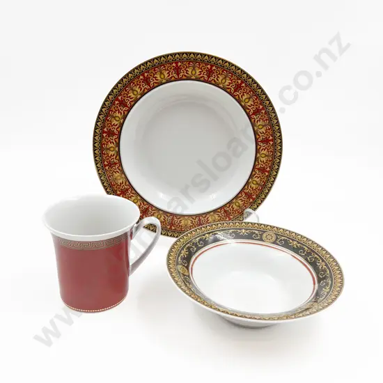 Three Pieces of Rosenthal Versace China