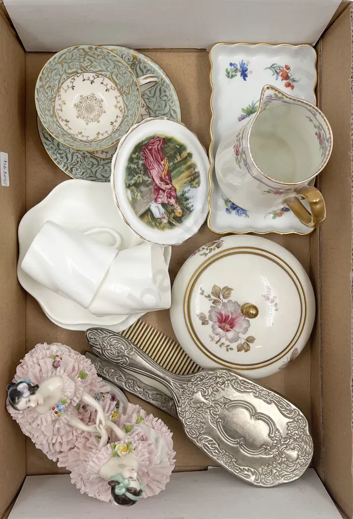 Small Quantity of Assorted Including Fancy China and Figures Image 1++