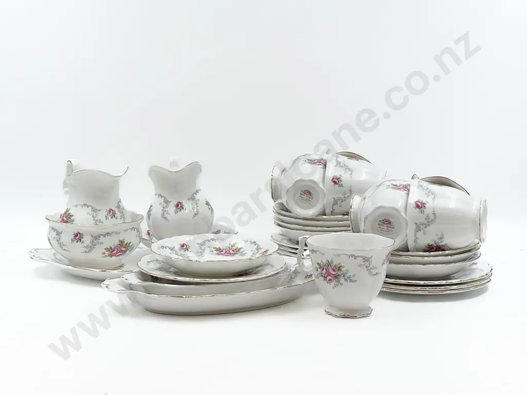 Royal Albert Tranquillity Part Fancy China Tea Set Image 1++
