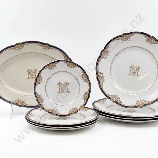 Small Quantity of Staffordshire Dinner China