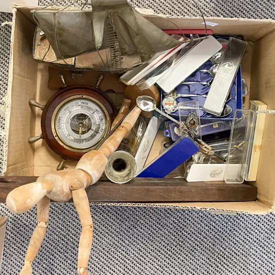 Box of Assorted Vintage