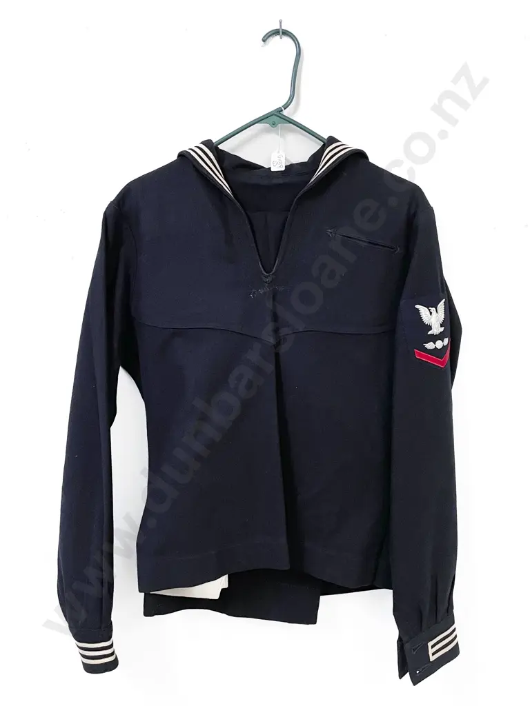 US WWII Undress Blue Naval Uniform Image 1++