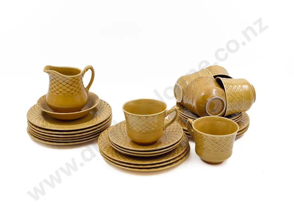 Staffordshire Norse Stoneware Part Tea Set Image 1++