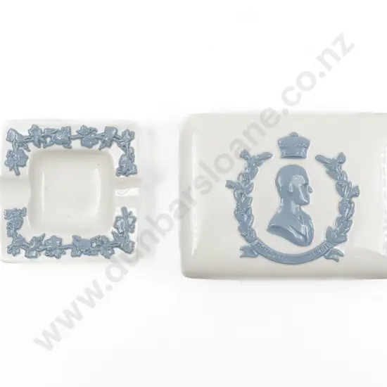 Two Pieces of Wedgwood Including Trinket Box