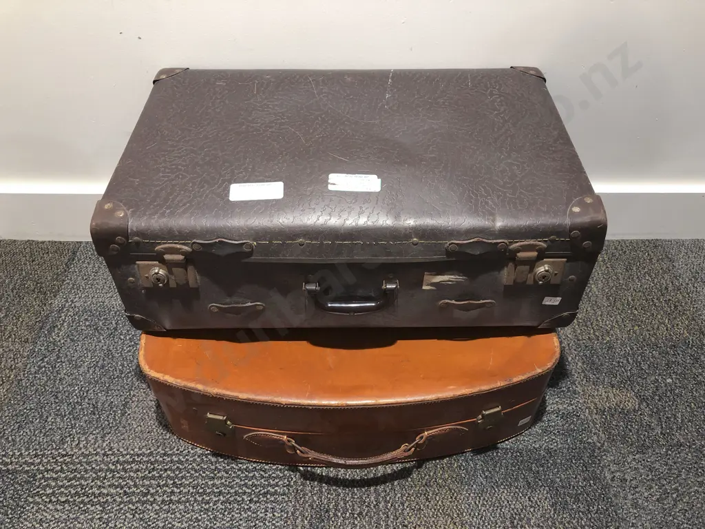 Two Vintage Suitcases Image 1++