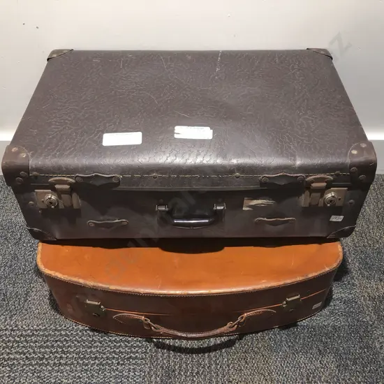 Two Vintage Suitcases