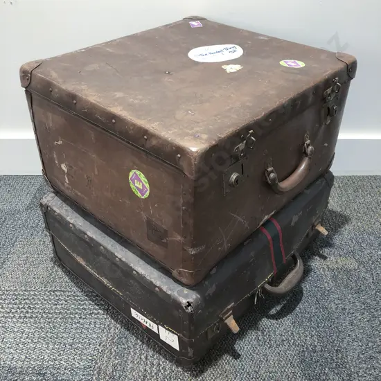Two Vintage Suitcases