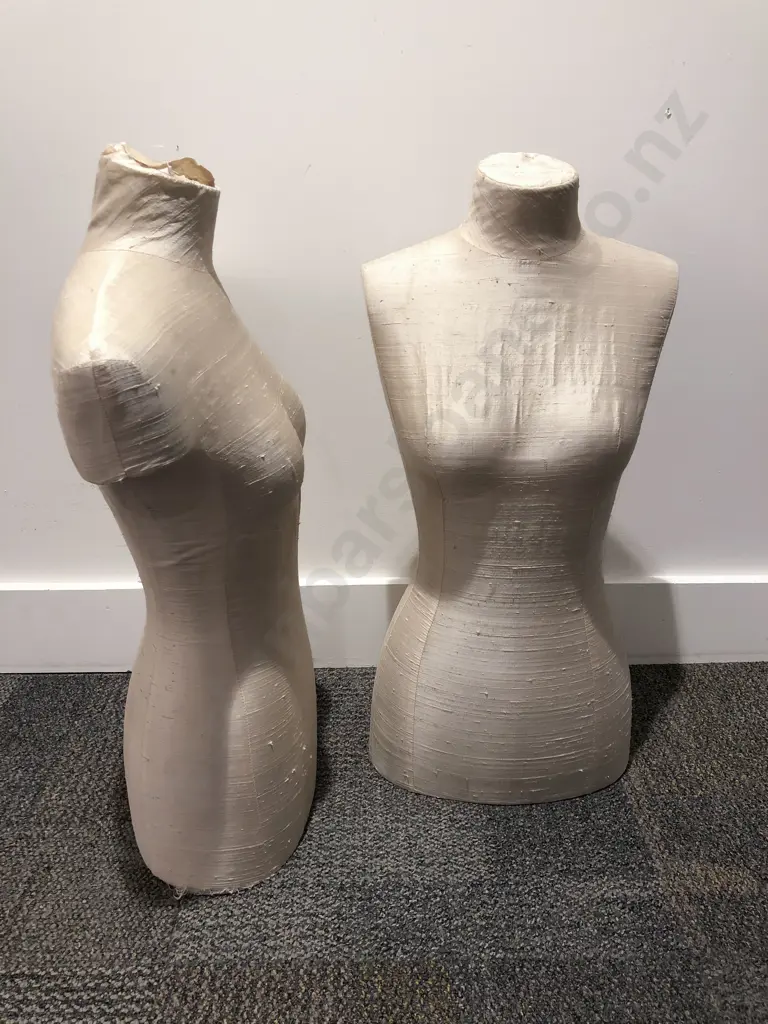 Pair of Dressmaker Half Mannequins Image 1++