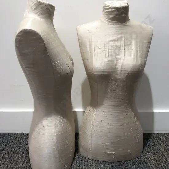 Pair of Dressmaker Half Mannequins