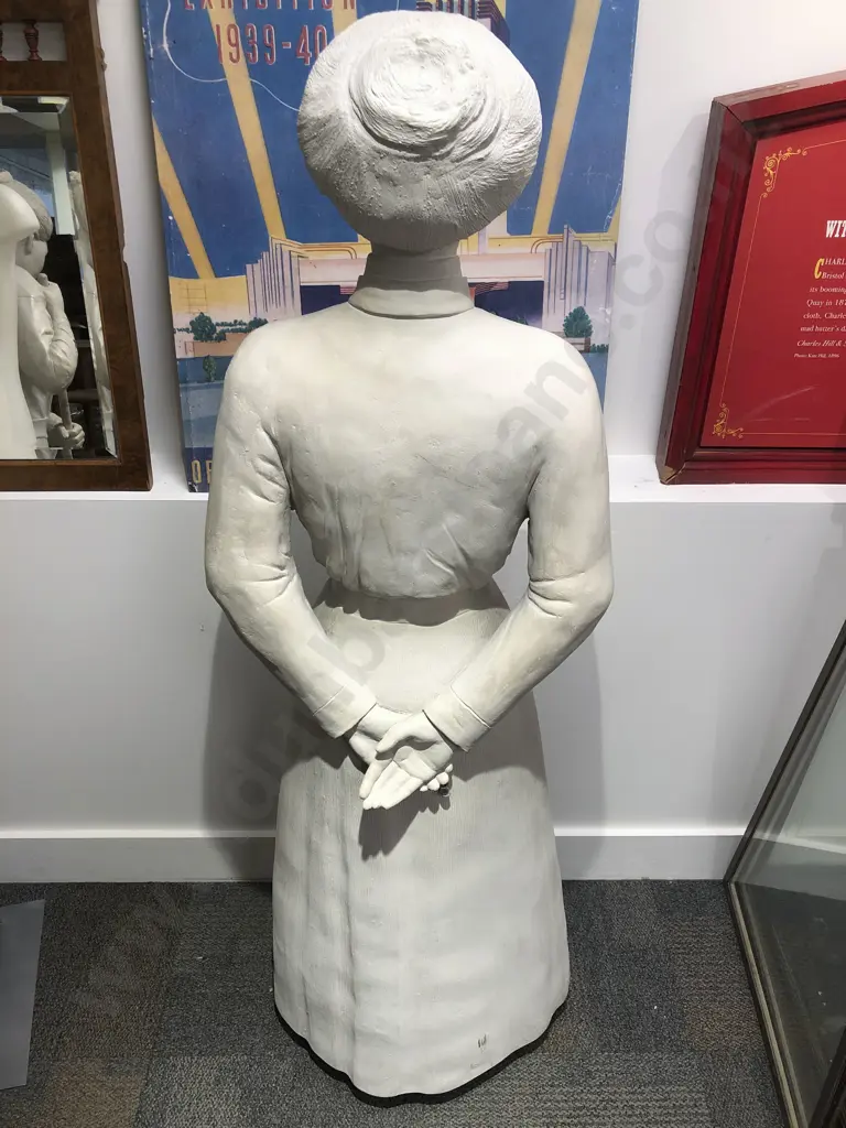 Fibre Glass Colonial Figure Image 1++