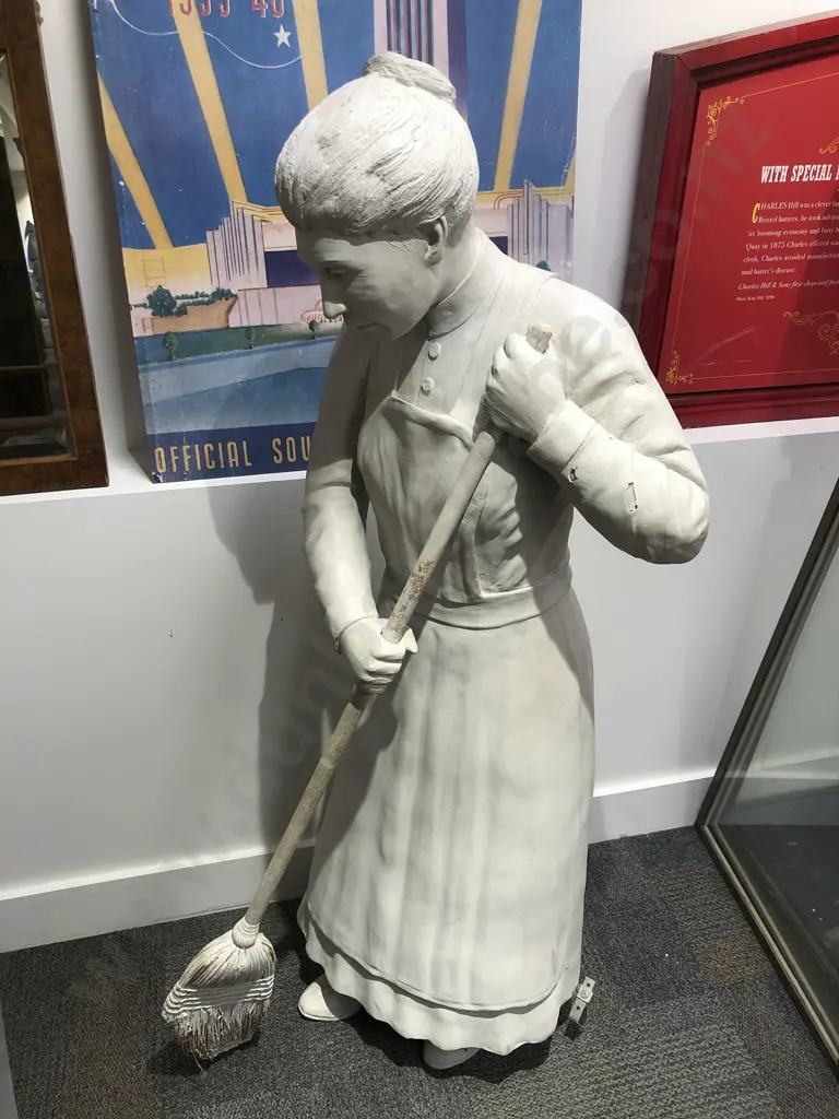 Fibre Glass Colonial Figure Image 1++