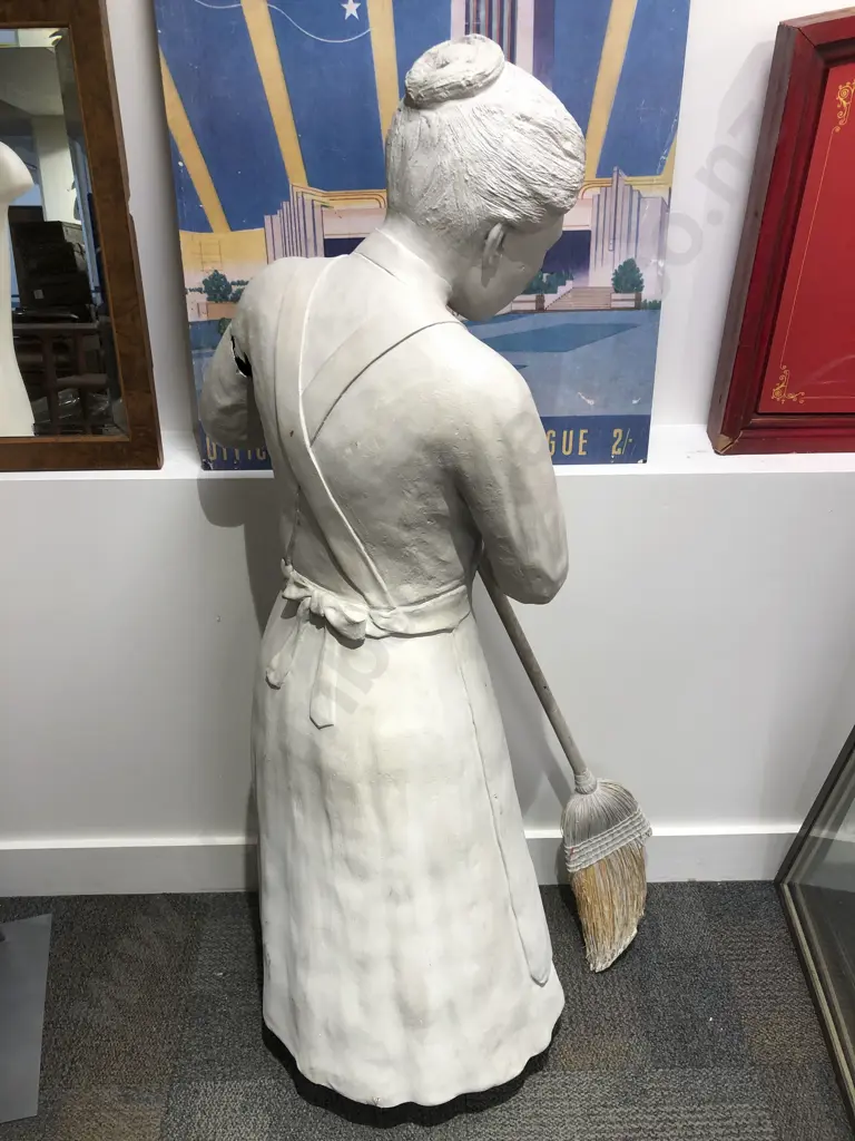 Fibre Glass Colonial Figure Image 1++