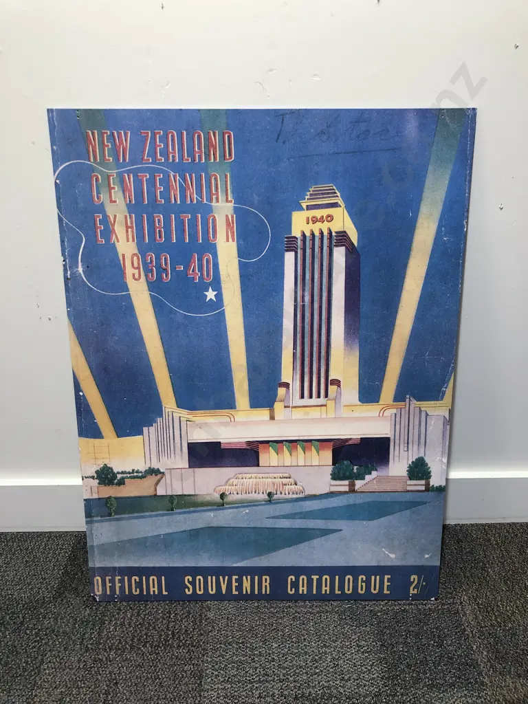 Print of NZ Centennial Exhibition Poster Image 1++
