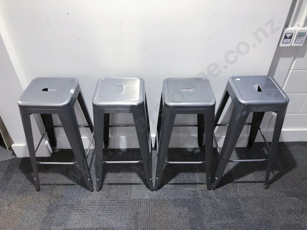 Four Stacking Bar Stools Image 1++