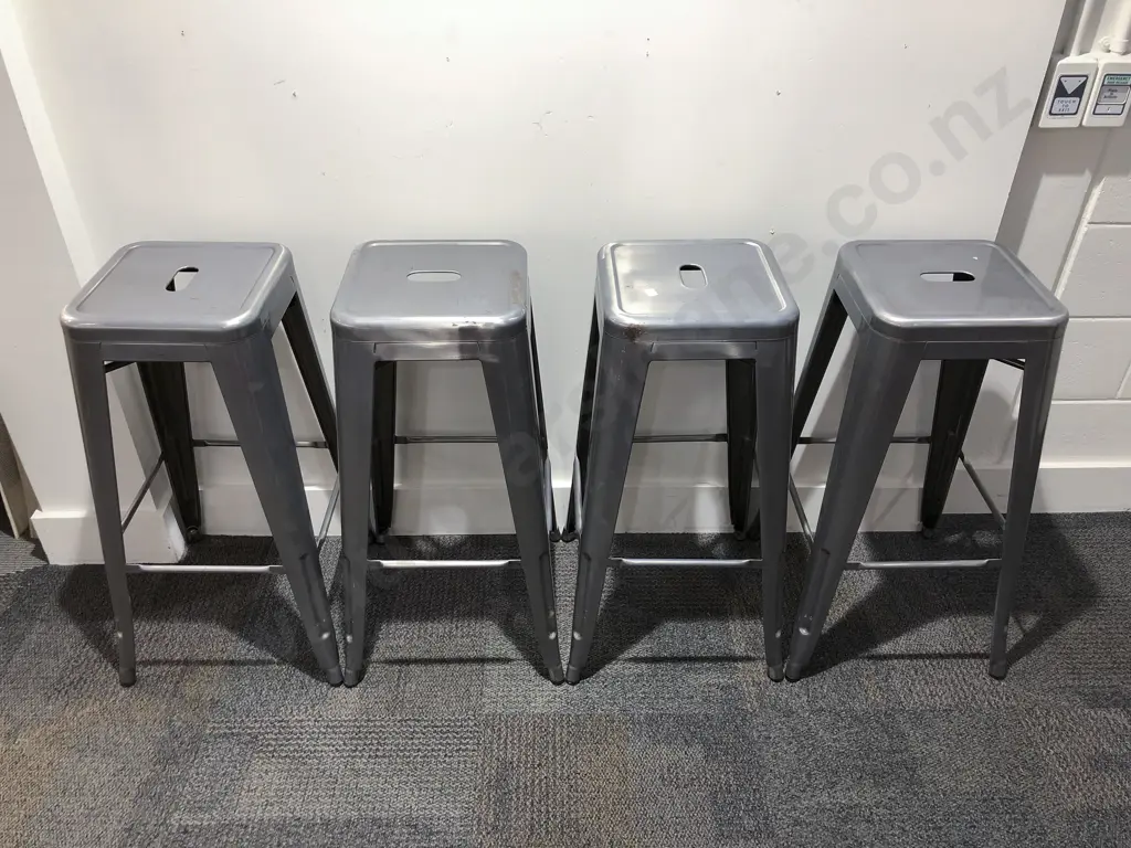 Four Stacking Bar Stools Image 1++