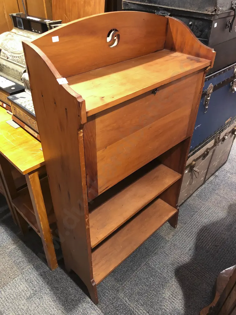 Manley & Towers Made Bookcase Writing Bureau Image 1++