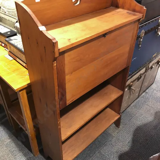 Manley & Towers Made Bookcase Writing Bureau