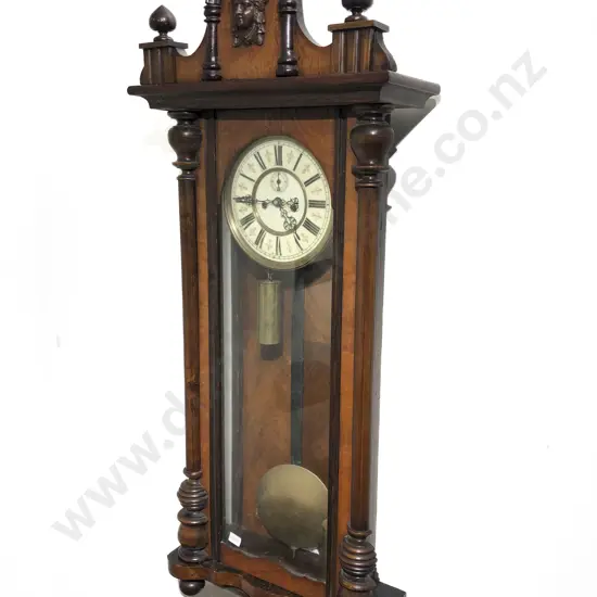 19th Century Vienna Wall Clock