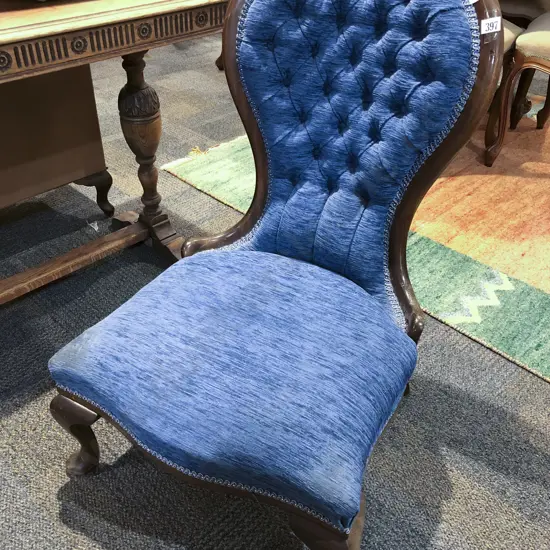 Button Back Grandmother Chair