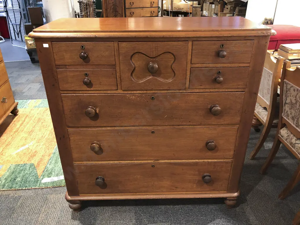 19th Century NZ Colonial Scotch Chest Image 1++