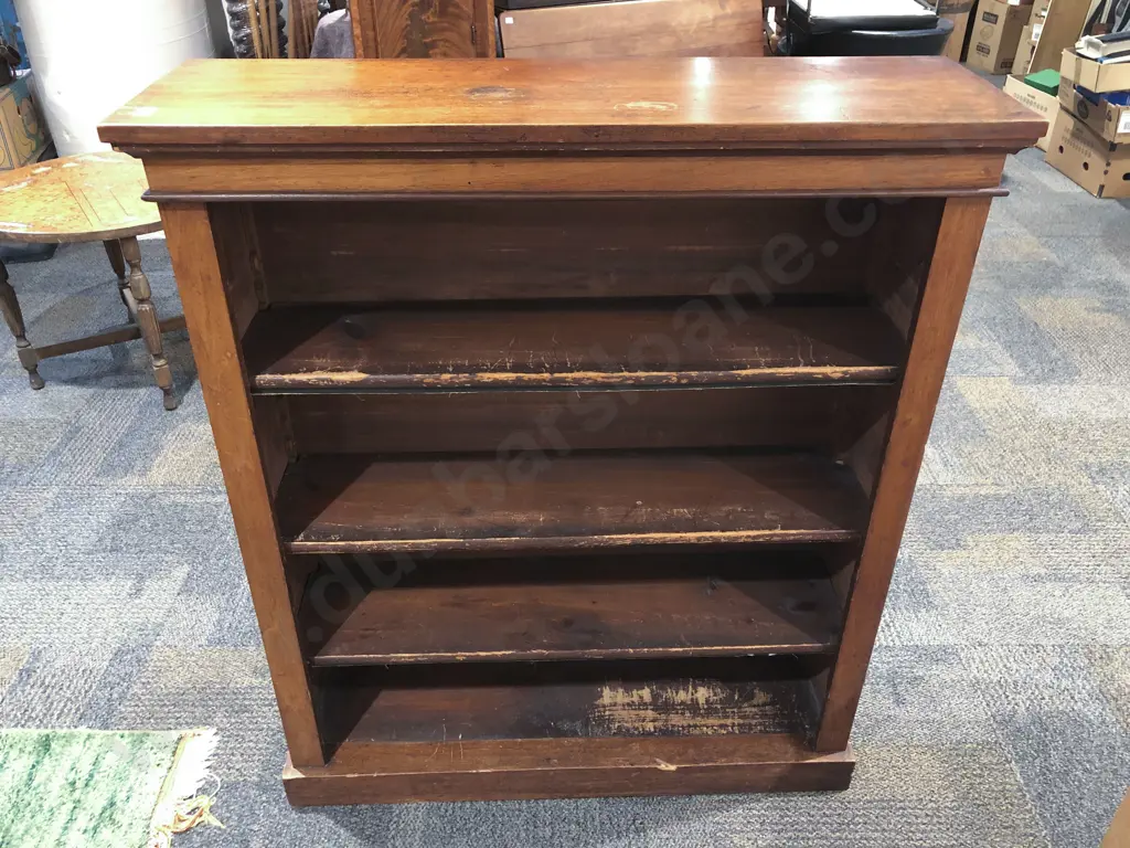 Victorian Open Bookcase Image 1++