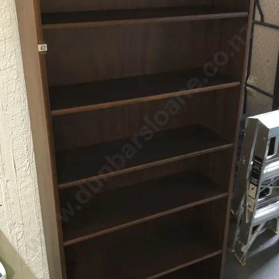 Tall Open Bookcase