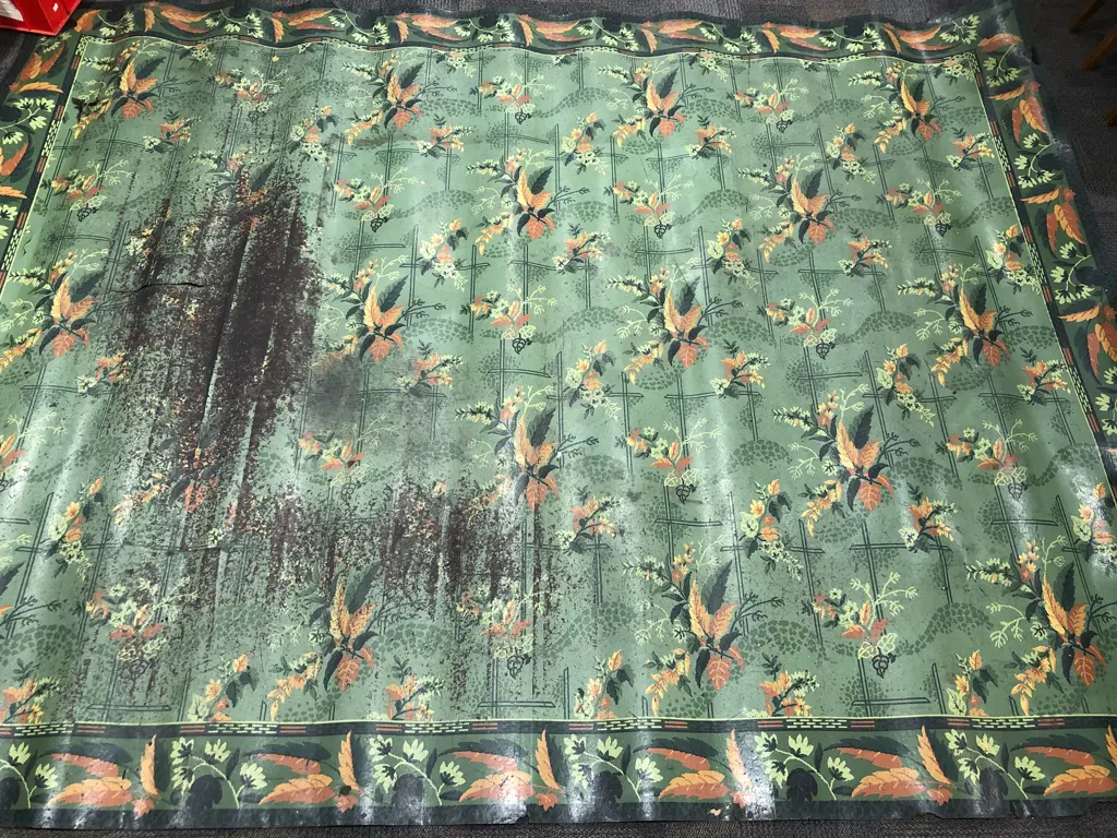 Large Art Deco Lino Cutting From (af) Image 1++