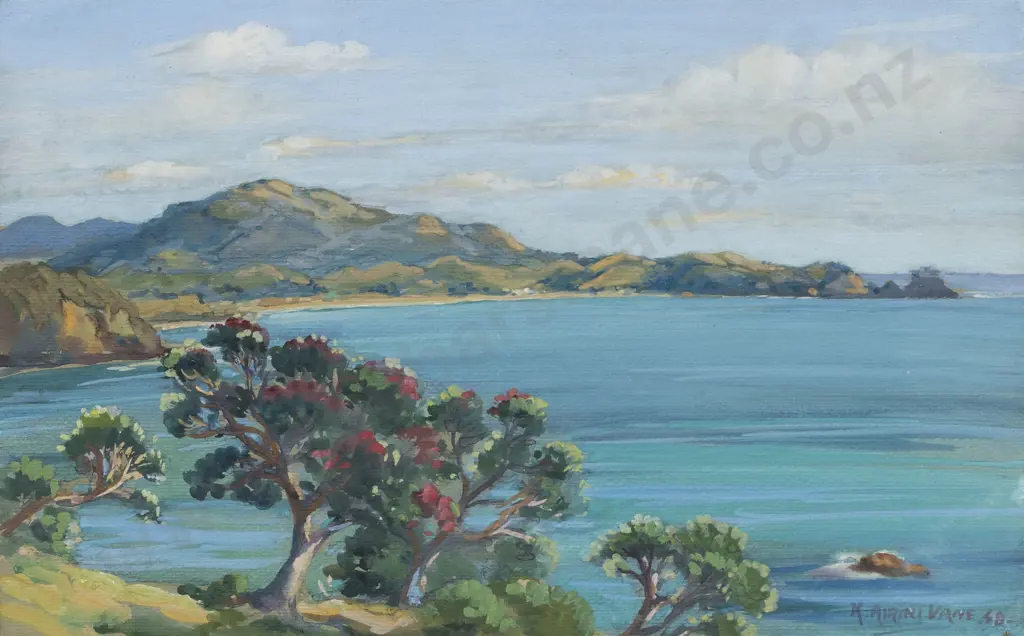 Kathleen Airini Vane (1891 - 1965) - North Auckland Headlands Image 1++