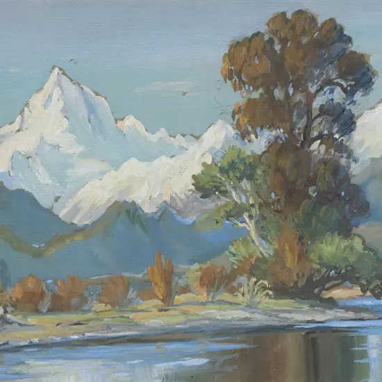 Kathleen Airini Vane (1891 - 1965) - Mt Cook
