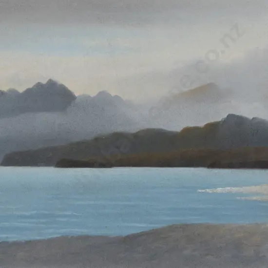 J D Perrett (1859 - 1937) - Lake Rotoiti