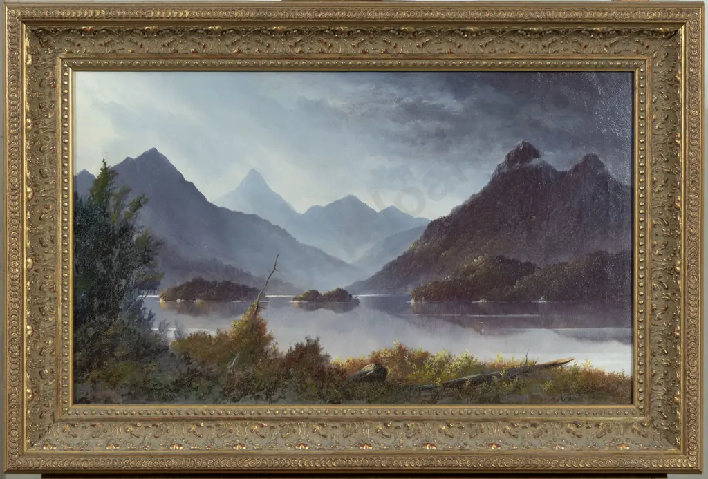 Henry William Kirkwood (1854 - 1925) - River Landscape Image 1++