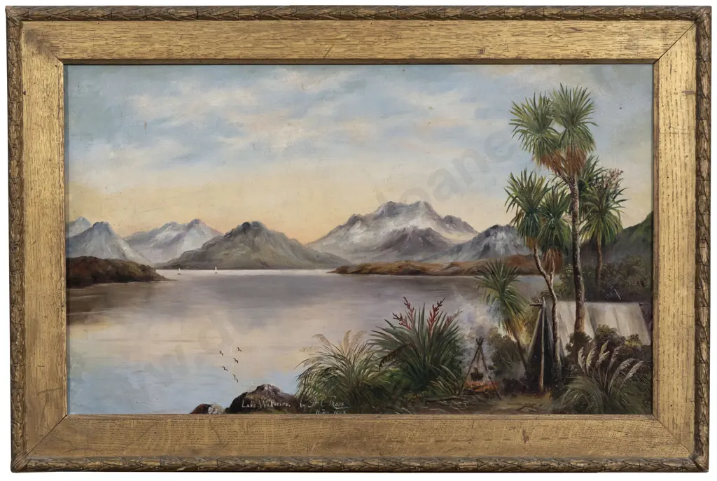 H C Ross - Lake Wakatipu Image 1++