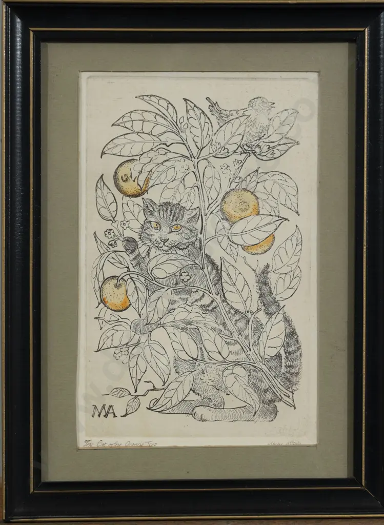 Eloise Atkins - The Cat in the Orange Tree Image 1++