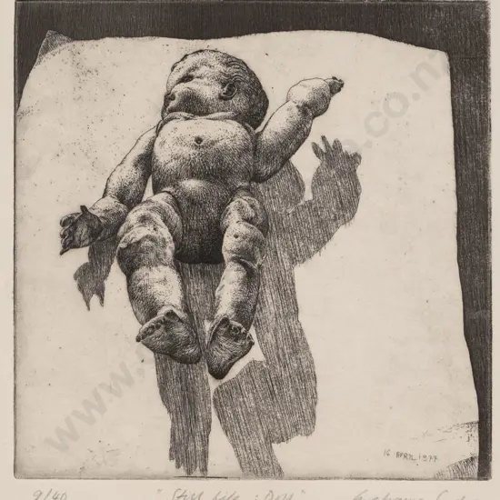 Grahame Sydney - Still Life : Doll