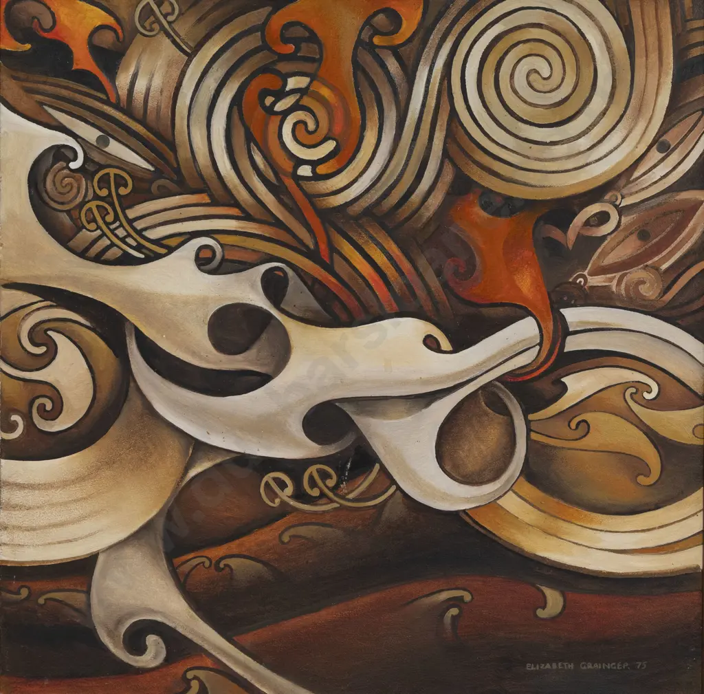 Elizabeth Grainger - Untitled Abstract Image 1++