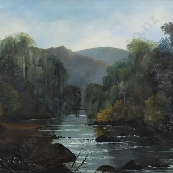 George Edmund Pruden (1870-1944) - Untitled River Scene