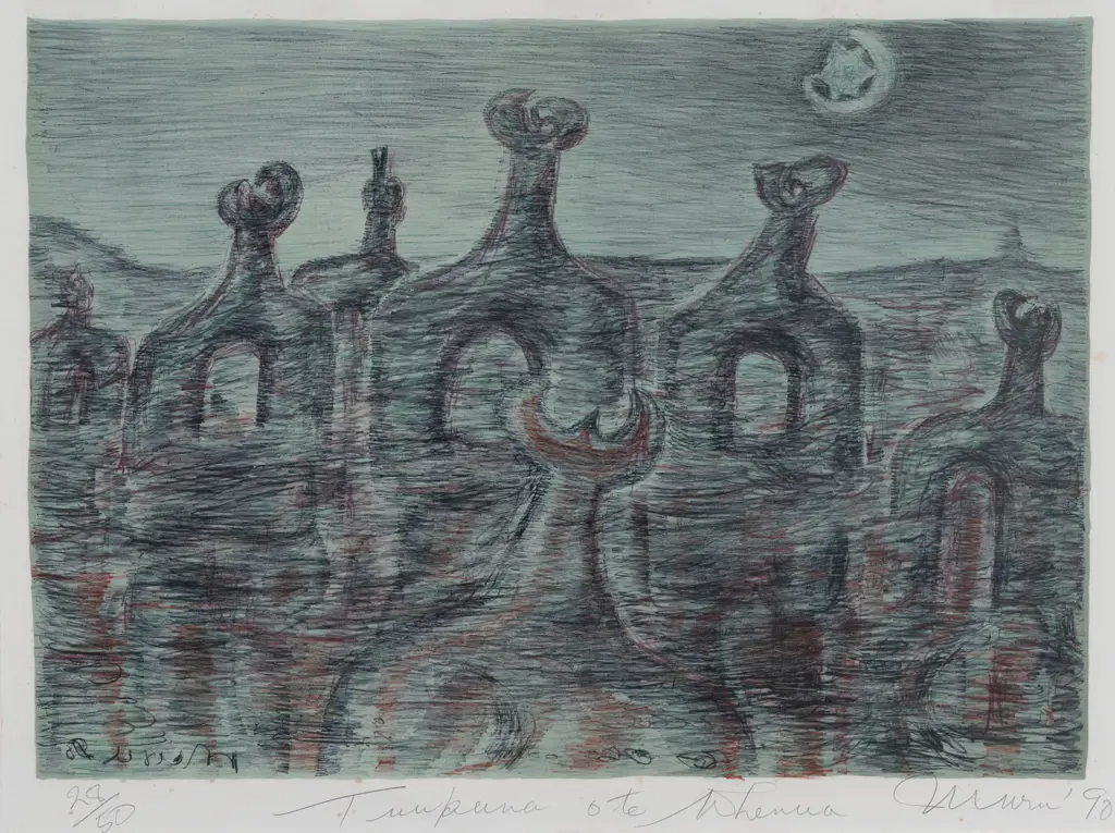 Selwyn Muru (b 1939) - Tuupuna O Te Whenua Image 1++