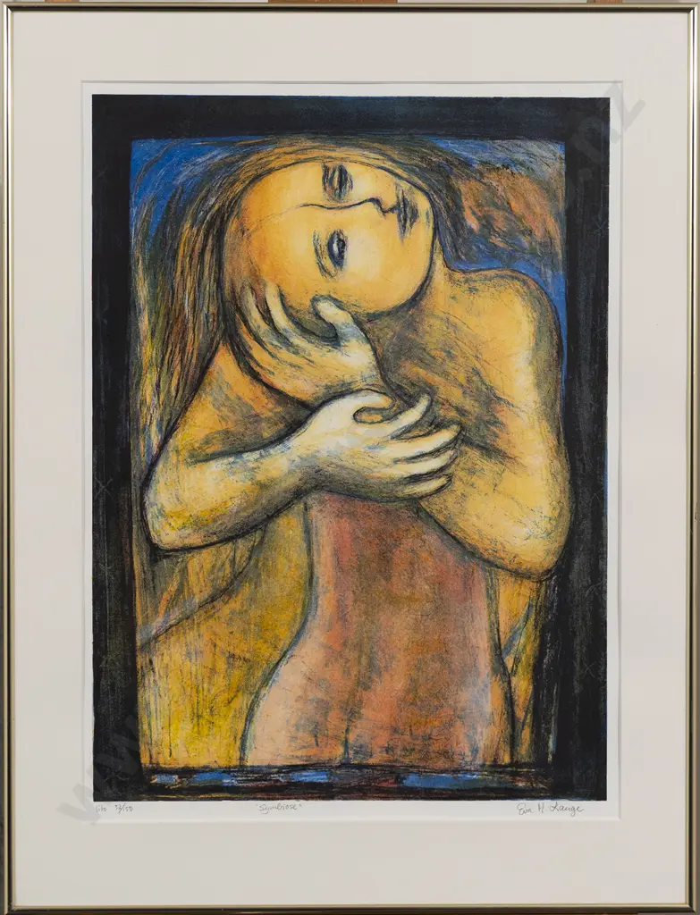 Eva M Lange (Norwegian1944 - 2017) - Symbiose Image 1++