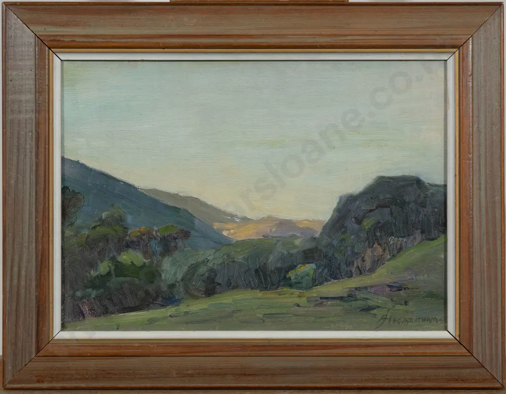 J Heginbotham - Overlooking Ngaio Image 1++