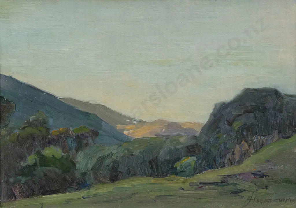 J Heginbotham - Overlooking Ngaio Image 1++