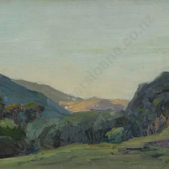 J Heginbotham - Overlooking Ngaio