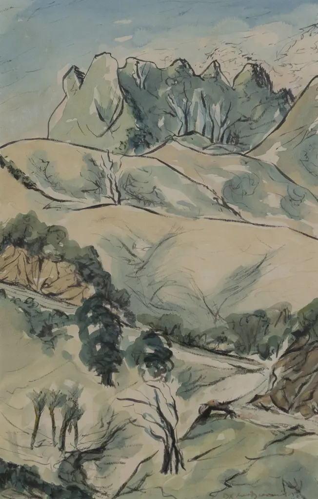 Douglas MacDiarmid (1922 - 2020) - Landscape Image 1++