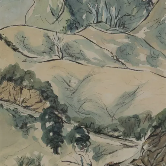 Douglas MacDiarmid (1922 - 2020) - Landscape