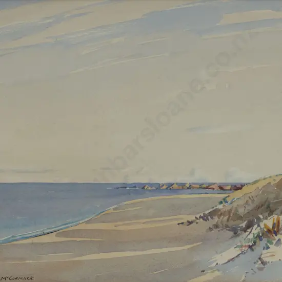 T A McCormack (1883 - 1973) - Seashore