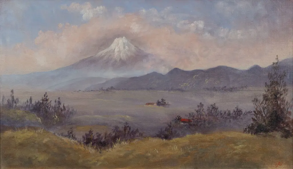 Unknown Artist - Mt Taranaki Image 1++